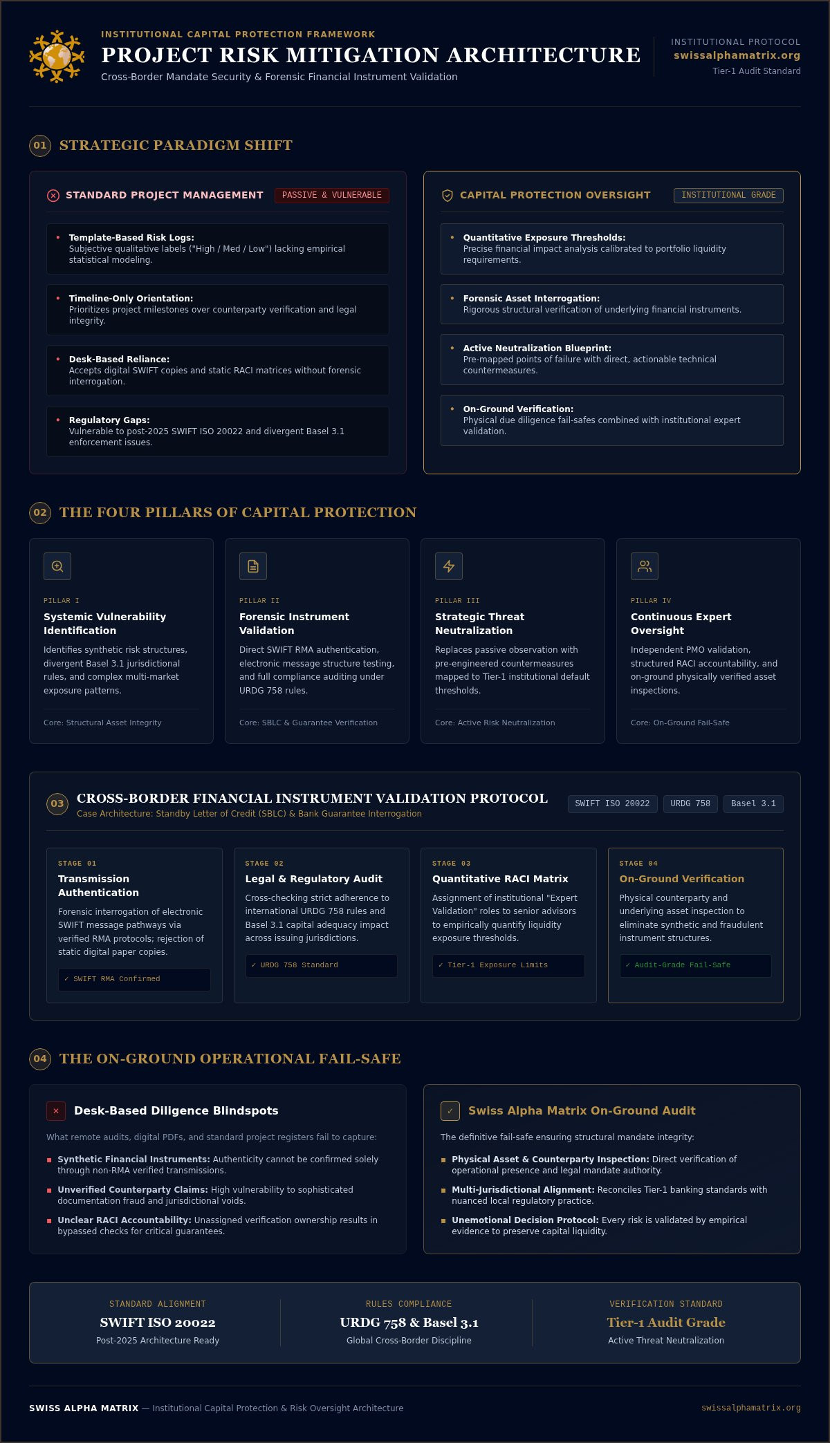 Project Risk Mitigation Plan Example: An Institutional Framework for 2026